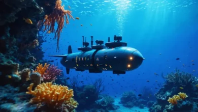 What technological advances are used to study deep-sea animal movements